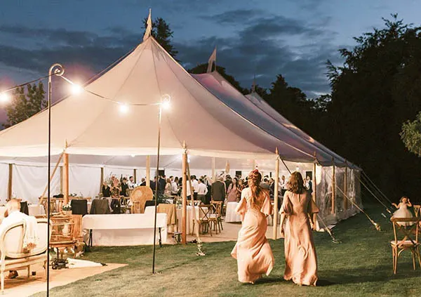 Bridesmaids at a rustic Kent wedding